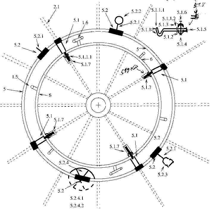 Inner Ring construction as a single docking and loading slot